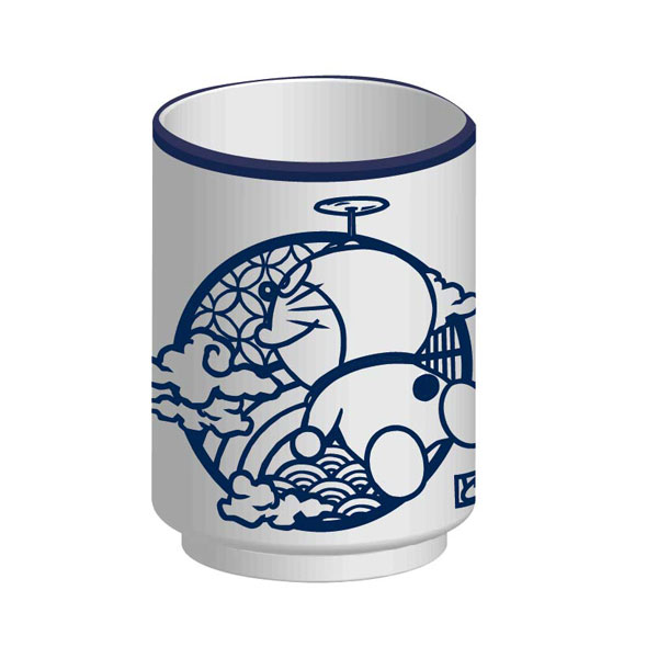 ドラえもん 切り絵シリーズ 湯のみ ドラえもんc タケコプター