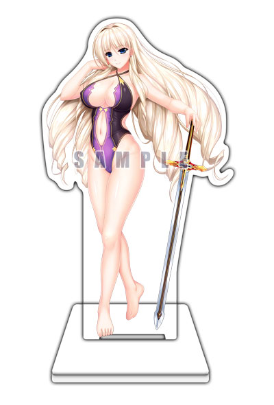 ユニオリズム カルテット アクリルビッグフィギュア シルヴェリア水着ver Clip Craft 在庫切れ