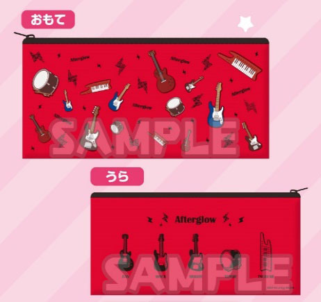 バンドリ！ ガールズバンドパーティ！ ペンポーチ 楽器ver. Afterglow[ブシロードクリエイティブ]《在庫切れ》