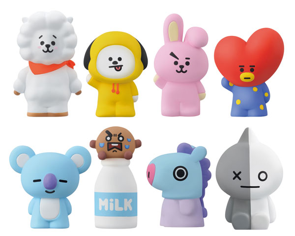 BT21 フィギュア 8体セット BT21 フィギュアパペット 8個入りBOX[エンスカイ]《在庫切れ》