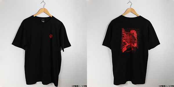伊藤潤二「ギョ」Tシャツ ブラック XLサイズ（再販）[ナタリーストア