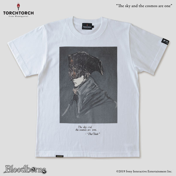 Bloodborne × TORCH TORCH/ Tシャツコレクション： 宇宙は空にある ホワイト M[TORCH TORCH]《在庫切れ》