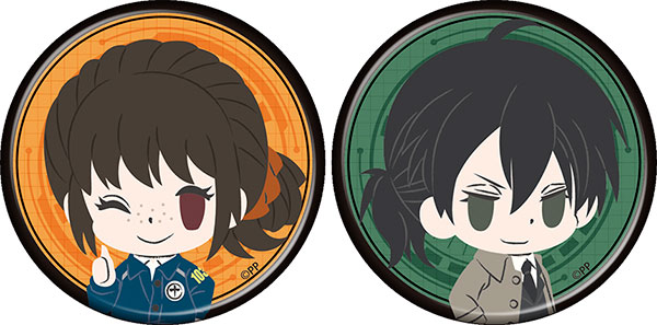 PSYCHO-PASS サイコパス Sinners of the System 缶バッジセット 霜月＆宜野座[ムービック]《在庫切れ》