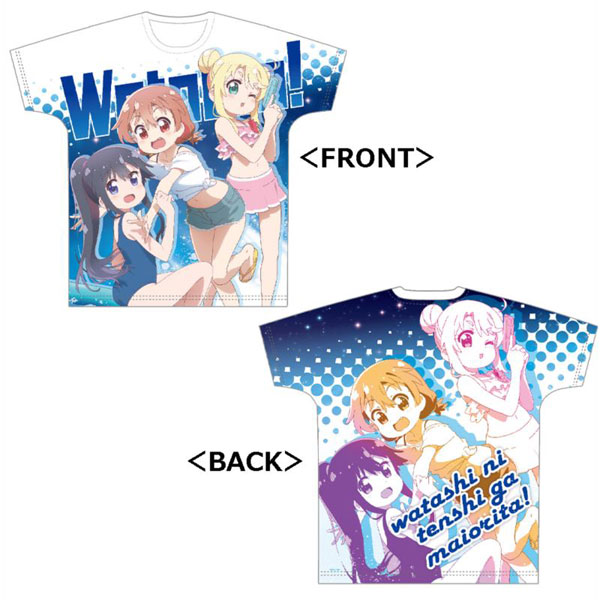 【人気No.1】 私に天使が舞い降りた！ フルグラフィックTシャツ[花＆ひなた その他