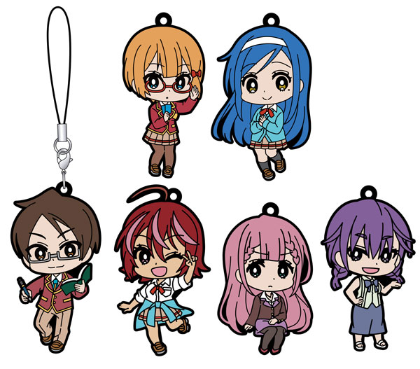 ぼくたちは勉強ができない ラバーストラップコレクション 6個入りbox ムービック 在庫切れ