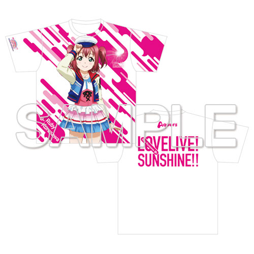 ラブライブ！サンシャイン！！The School Idol Movie Over the Rainbow』フルグラフィックTシャツ 黒澤ルビィ [KADOKAWA]《在庫切れ》