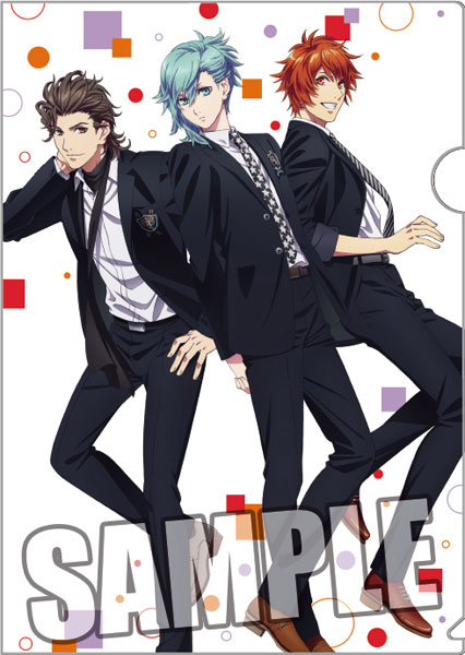 劇場版 うたの☆プリンスさまっ♪ マジLOVEキングダム スペシャルユニットドラマCD クリアファイル「音也・藍・ヴァン」[ブロッコリー]《在庫切れ》