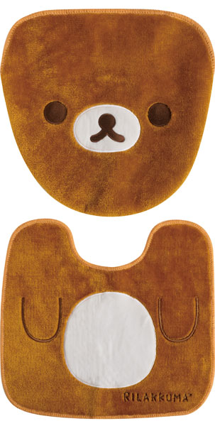 KF96301 リラックマ トイレマット＆カバー[サンエックス]《在庫切れ》