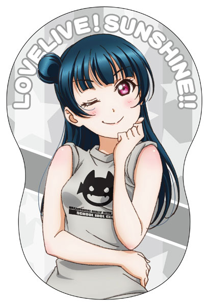 ラブライブ！サンシャイン！！ ダイカットクッション 津島善子 アイコンTシャツver[コンテンツシード]《在庫切れ》
