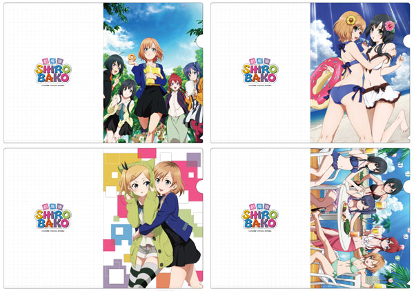 劇場版 SHIROBAKO 原画クリアファイル 12種類セット 劇場版「SHIROBAKO」 クリアファイルセット[コンテンツシード