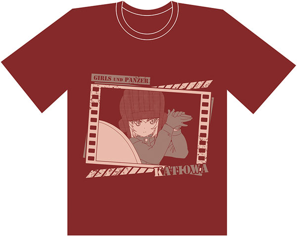 ガールズ＆パンツァー最終章 1回戦突破Tシャツ XLサイズ プラウダ高校[ムービック]《在庫切れ》