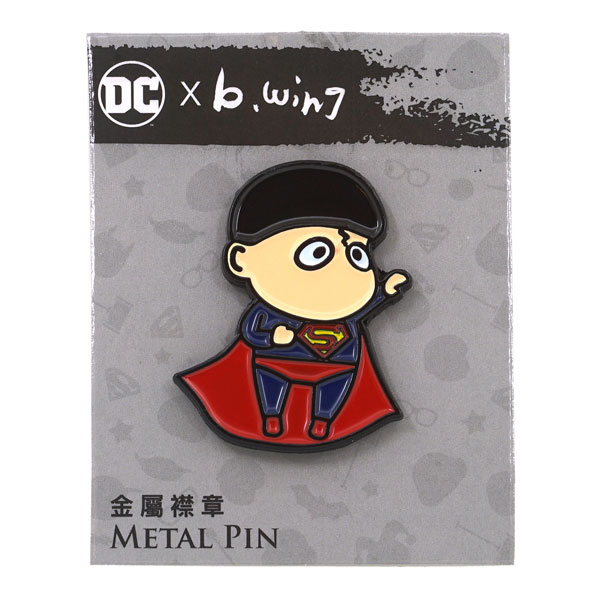 DC x b.wing(B.ウイング) メタルピン スーパーマン[ソープスタジオ]《在庫切れ》