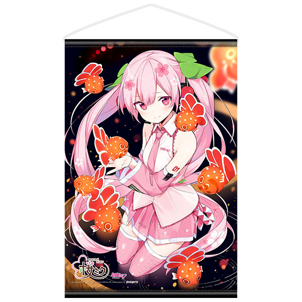 弘前ねぷたまつり」×「桜ミク」 タペストリー ill.by 木屋町