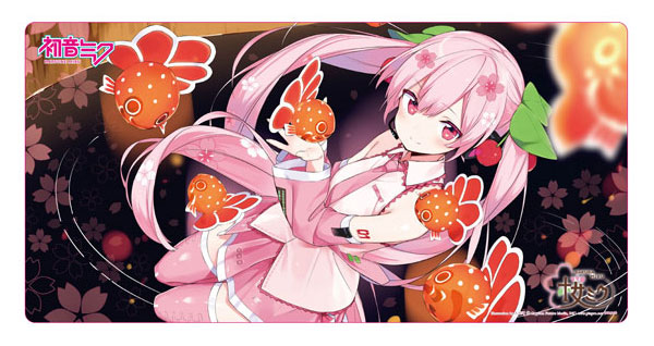 弘前　ねぷたまつり×桜ミク プレイマット 初音ミク　未開封 弘前ねぷたまつり」×「桜ミク」 プレイマット ill.by 木屋町