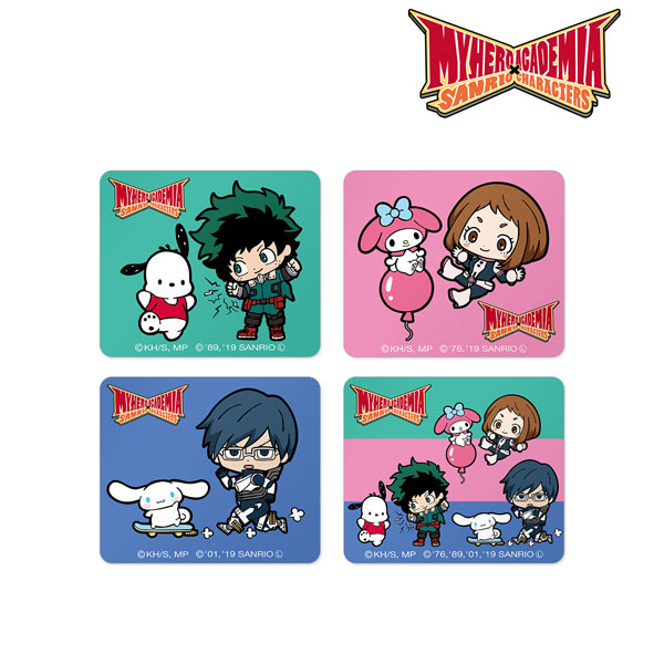 僕のヒーローアカデミア × サンリオキャラクターズ アクリルミニクリップセット Ver.A[アルマビアンカ]《在庫切れ》