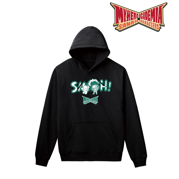 僕のヒーローアカデミア サンリオキャラクターズ 緑谷出久 ポチャッコ パーカー レディース L アルマビアンカ 在庫切れ