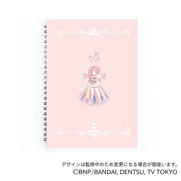 パステルモチーフシリーズ アイカツ！ リングノート あかり[ハゴロモ