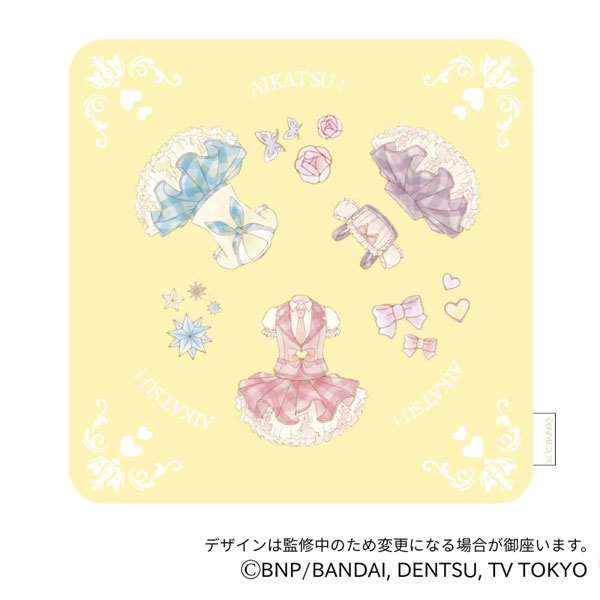 パステルモチーフシリーズ アイカツ！ ミニタオル ソレイユ[ハゴロモ