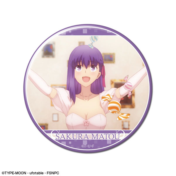 劇場版 Fate 間桐桜 ANIPLEX+ 秋葉原店 限定 缶バッジ 劇場版「Fate/stay night [Heaven's Feel]」 缶バッジ デザイン