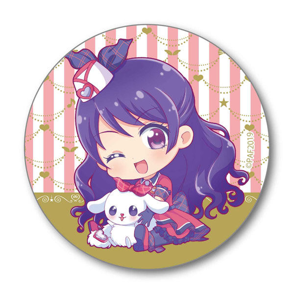 プリティーオールフレンズ 真中らぁら 夢川ゆい 上葉みあ 缶バッジ プリティーオールフレンズ 真中らぁら 夢川ゆい 上葉みあ 缶