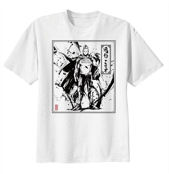 僕のヒーローアカデミア 水墨画Tシャツ メンズ・通形ミリオ[読売