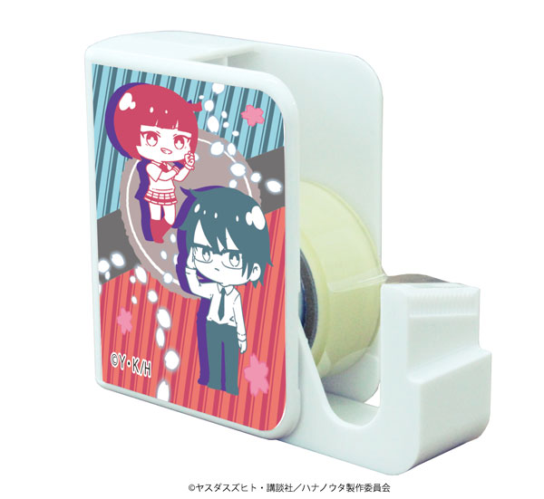 キャラテープカッター「夜桜四重奏 ～ハナノウタ～」03/岸恭助＆岸桃華(ミニキャラ)[A3]《在庫切れ》