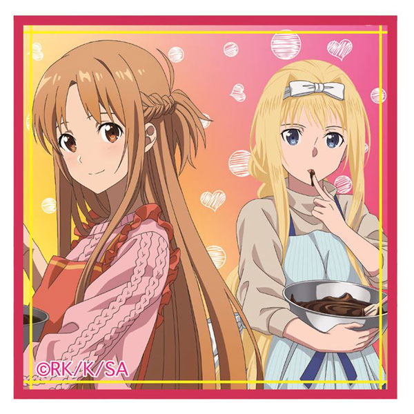 ソードアート・オンライン アリシゼーション スクエア缶バッジ vol.2 アスナ＆アリス B[GRANUP]《在庫切れ》