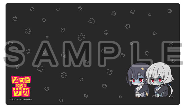 ゾンビランドサガ ラバーマット(水野愛＆紺野純子)[カーテン魂]《在庫