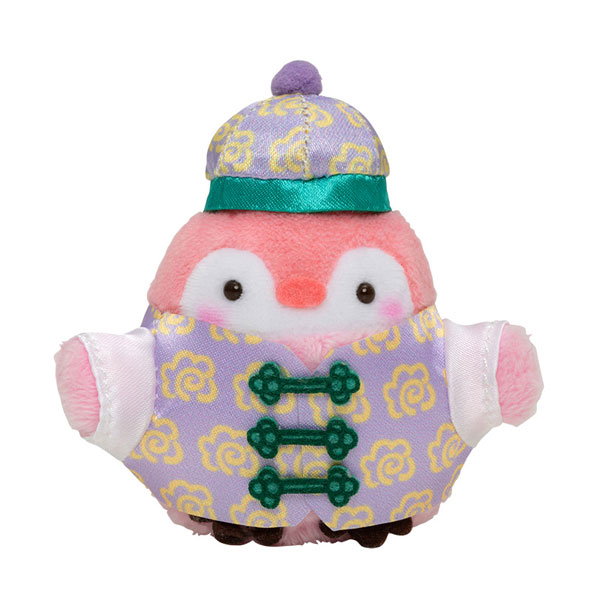 コウペンちゃん 中華な手乗りマスコット(チャイナ帽子)[グレイ