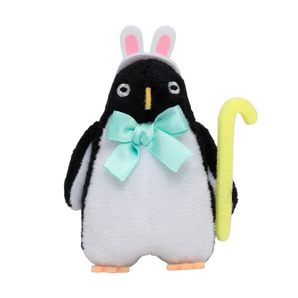 コウペンちゃん　ティーパーティ　アリス　うさぎ　葉っぱ帽子マスコット コウペンちゃん ティーパーティ アリス うさぎ 葉っぱ帽子