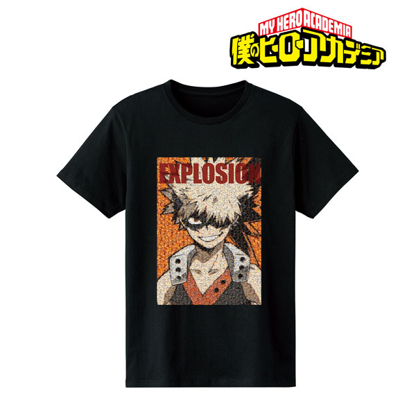 僕のヒーローアカデミア 爆豪勝己 モザイクアートTシャツ レディース(サイズ/M)[アルマビアンカ]《在庫切れ》