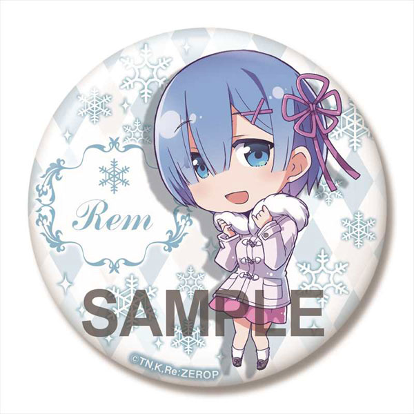 Re：ゼロから始める異世界生活 ビッグ缶バッジ レム 冬服コートver.[ゼクストワークス]《在庫切れ》