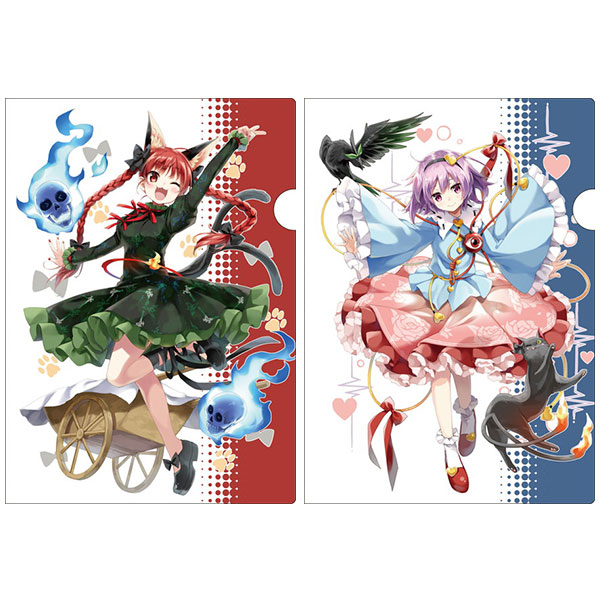 東方Project クリアファイルセット お燐＆さとり 春祭り2019[アクシア