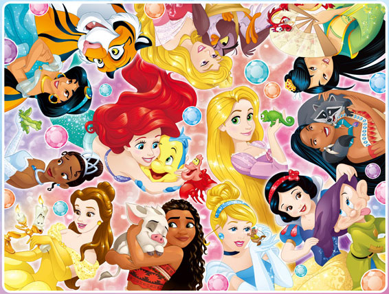 ジグソーパズル ディズニー ディズニープリンセスとなかまたち 63ピース Dl63 695 テンヨー 在庫切れ