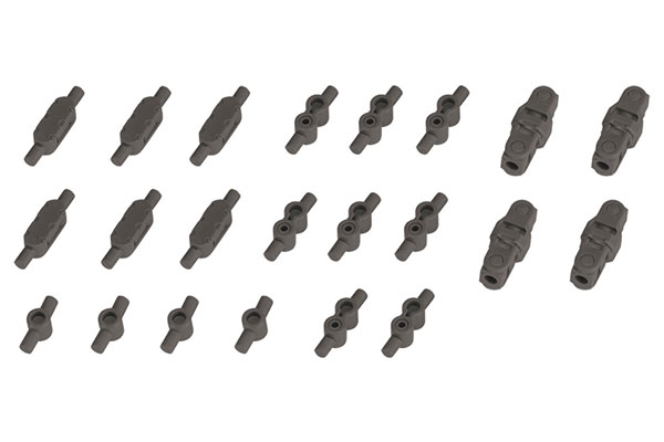 【中古】(本体A/箱B)M.S.G モデリングサポートグッズ メカサプライ20 ジョイントセットD ガンメタVer. プラモデル[コトブキヤ]《発売済・在庫品》