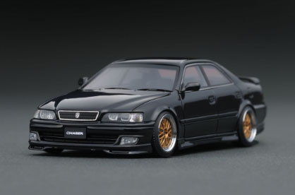 1/43 トヨタ チェイサー ツアラー V (JZX100) Black BB-Wheel