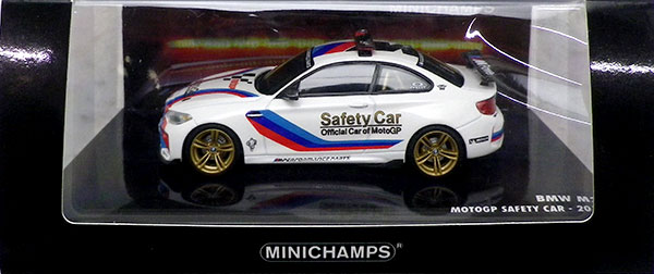 新品未開封 ミニチャンプス 1/18 BMW M2 モトGP セーフティカー