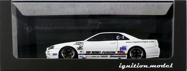 1/43 TOP SECRET GT-R (BNR34) White[イグニッションモデル]《在庫切れ》