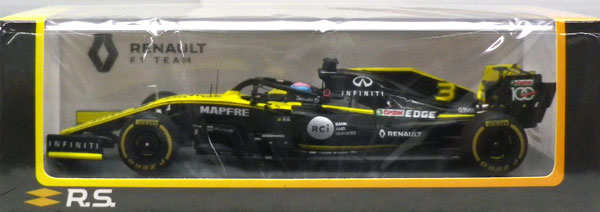 【クリックで詳細表示】1/43 ルノー F1 Team No.3 TBC 2019 Renault R.S.19[スパーク]《在庫切れ》