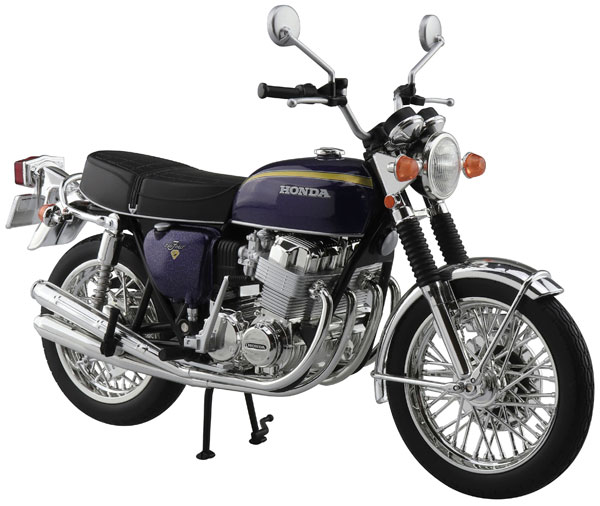 1/12 完成品バイク Honda CB750FOUR(K2) パープル[スカイネット]《在庫切れ》