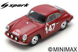 ミニカー　1/43 Porsche 356 BCarrera 2 GS-T No.147 Rally Monte Carlo 1964 R. Buchet - M. Gauvin [S6600] 1/43 Porsche 356 BCarrera 2 GS-T No.147 Rally Monte Carlo