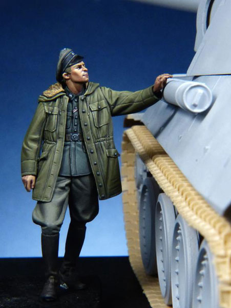 ドイツ軍　親衛隊　将校用服 1/35 WW.II ドイツ 武装親衛隊 将校[ザ・ボディ]《在庫切れ》