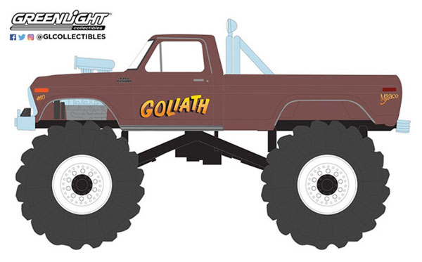 1/43 Kings of Crunch - Goliath - 1979 Ford F-250 Monster Truck (with 66-Inch Tires)[グリーンライト]《在庫切れ》