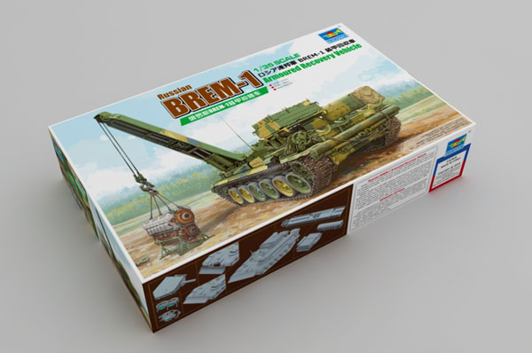 1/35 ロシア連邦軍 BREM-1 装甲回収車 プラモデル[トランペッター