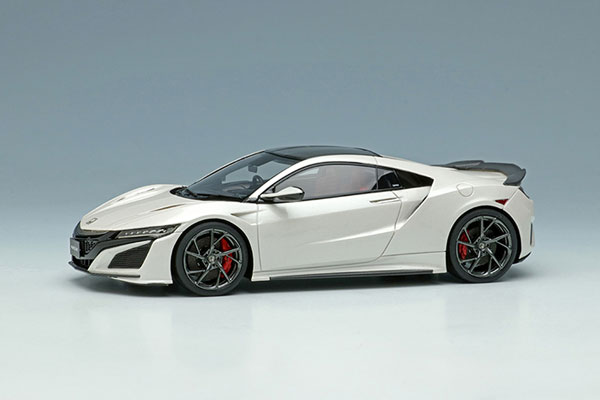 1/43 ホンダ NSX(NC1) カーボンパッケージ 2016 カジノホワイトパール  (インテリア：ブラック/レッド)-amiami.jp-あみあみオンライン本店-