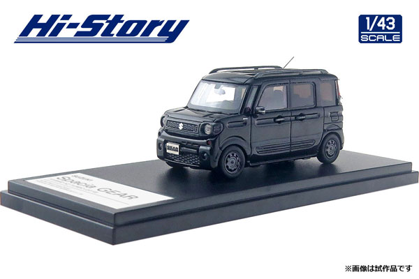 1/43 SUZUKI Spacia GEAR HYBRID XZ TURBO (2019) ブルーイッシュ