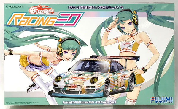 【中古】(本体A-/箱C)1/24 初音ミク2 ポルシェ911GT3R 初音ミク×GSRポルシェ Rd.6仕様 プラモデル[フジミ模型]《発売済・在庫品》