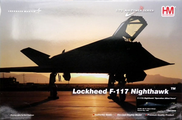 1/72 F-117A ナイトホーク 82-803 アライド・フォース作戦[ホビーマスター]《在庫切れ》