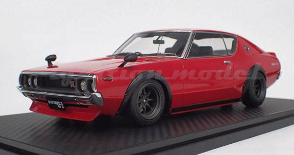 1/18 Nissan Skyline 2000 GT-R (KPGC110) Red[イグニッションモデル]【送料無料】《在庫切れ》