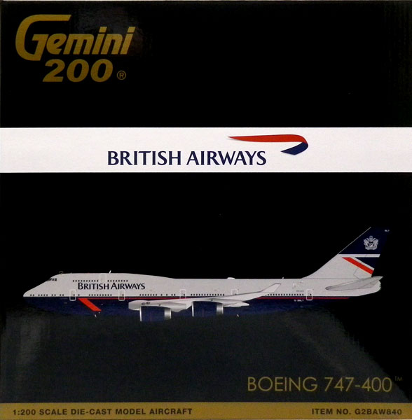 1/200 Gemini200 747-400 ブリティッシュエアウェイズ G-BNLY Landor livery[ジェミニ]《在庫切れ》